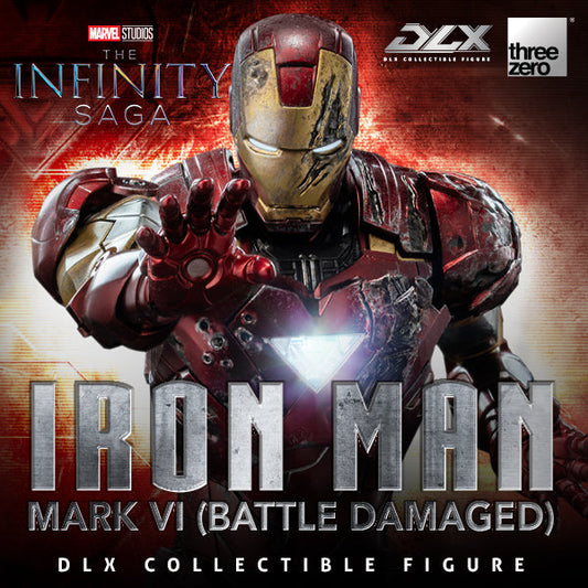 Battle-Scarred Hero: Threezero's DLX Iron Man Mark 6 (Battle Damaged)