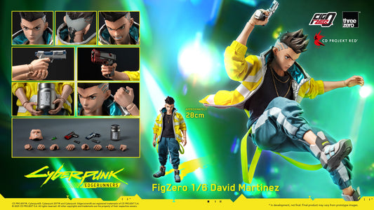 Edgerunner's Legacy: Threezero's FigZero 1/6 David Martinez