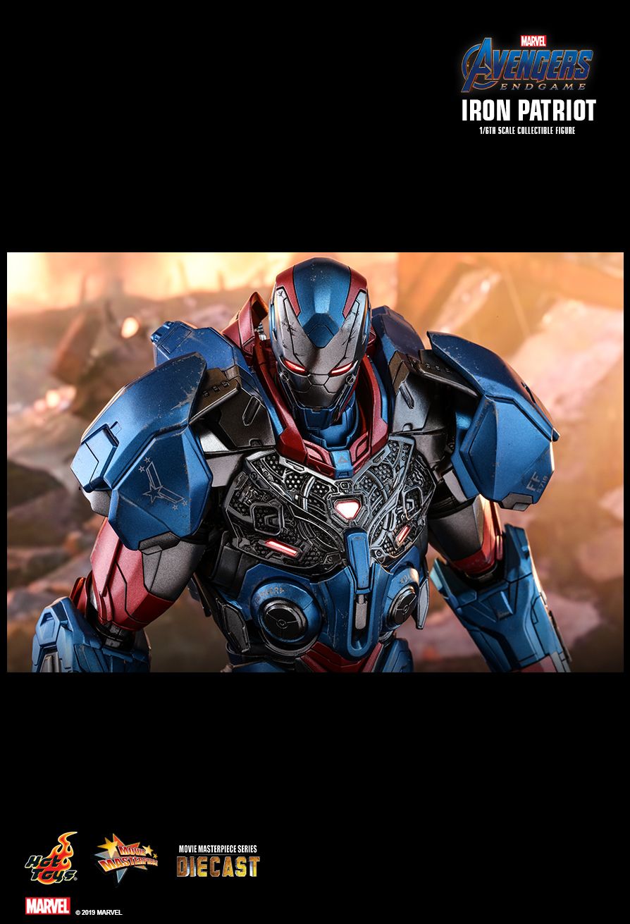 Hot Toys - MMS547D34 - Avengers: Endgame - Iron Patriot