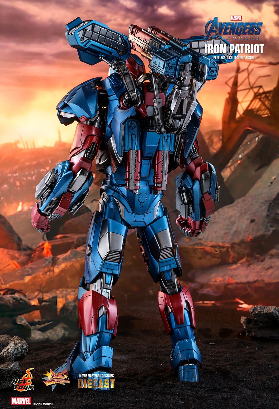 Hot Toys - MMS547D34 - Avengers: Endgame - Iron Patriot