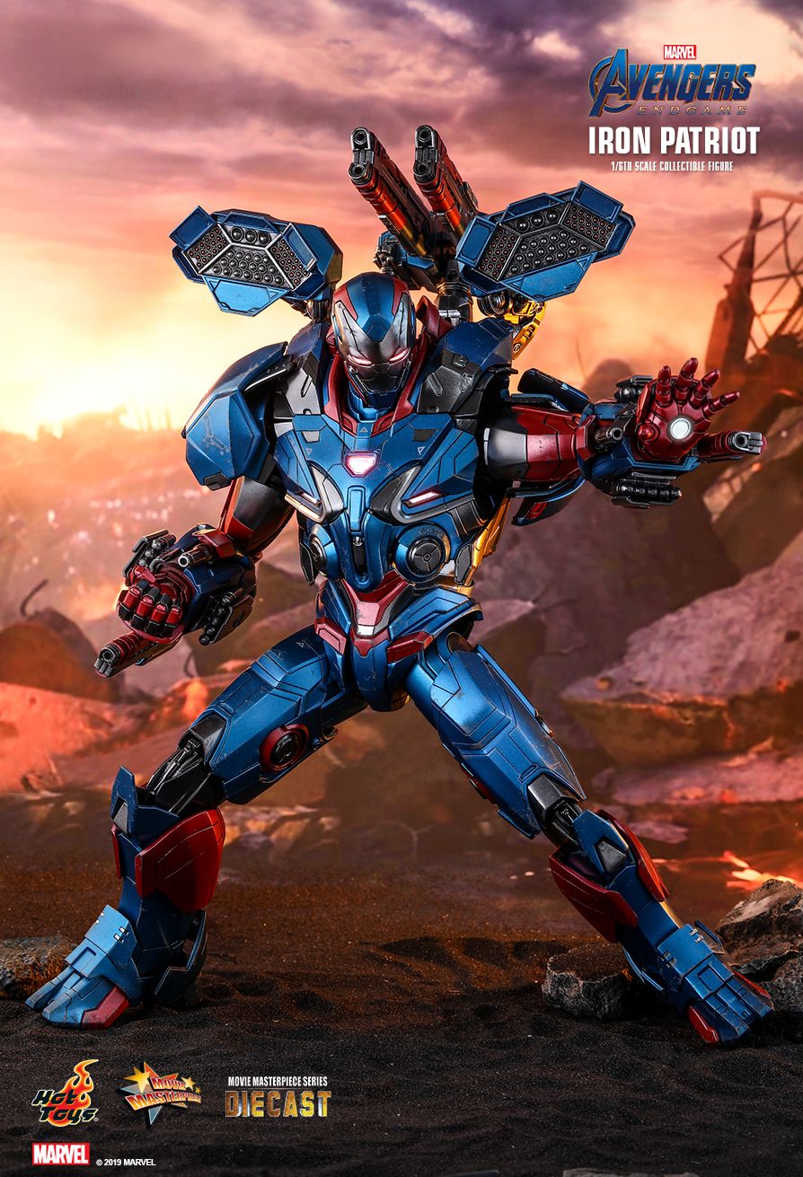 Hot Toys - MMS547D34 - Avengers: Endgame - Iron Patriot