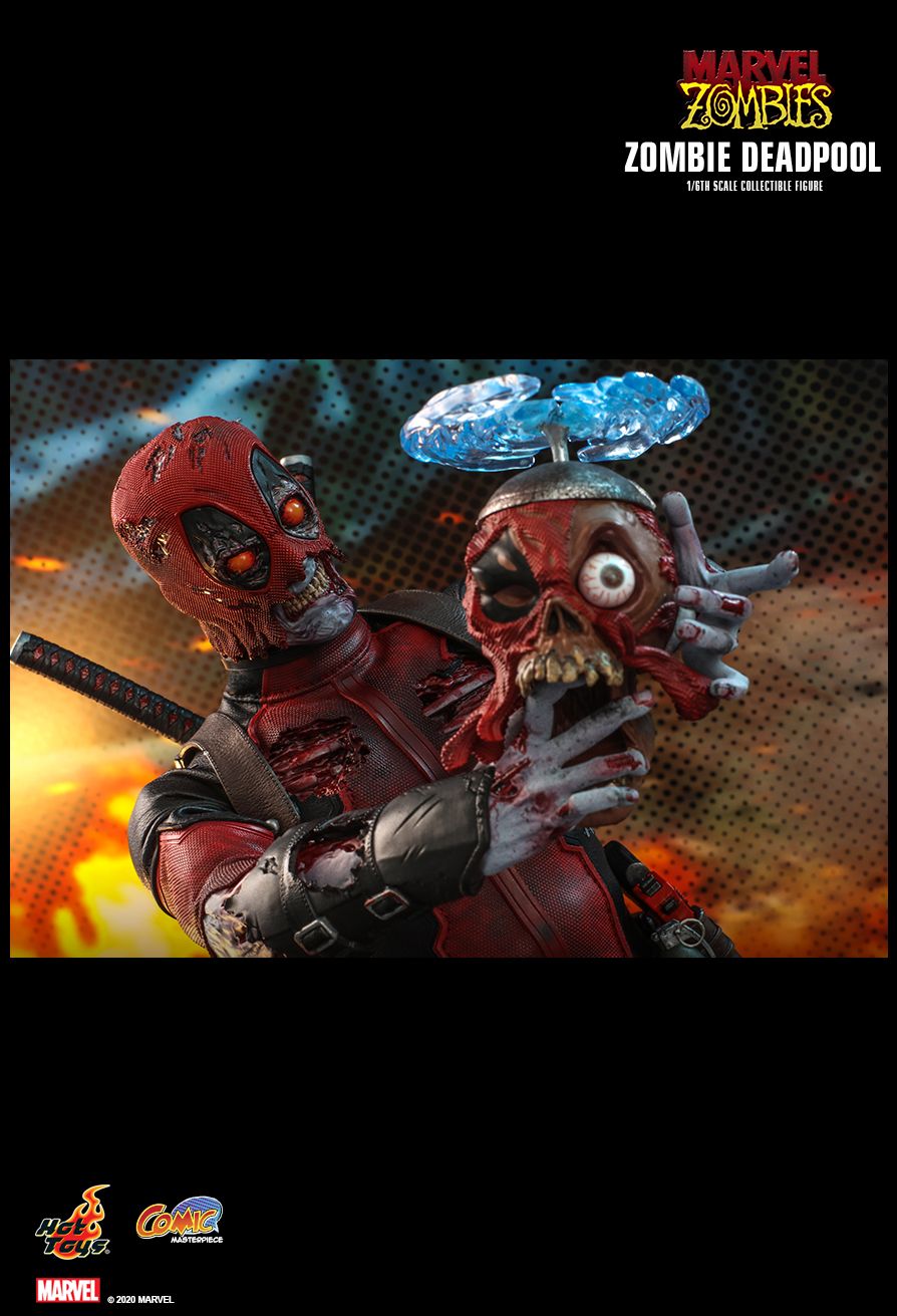 Hot Toys Marvel Zombies Zombie Deadpool CMS06 First Look 