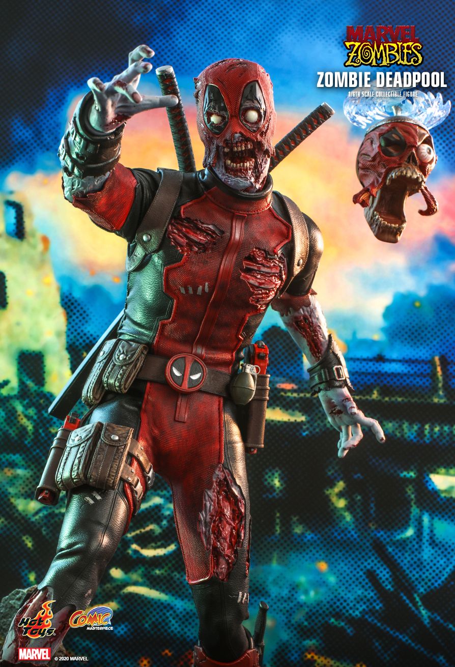 Hot Toys - CMS06 - Marvel Zombies - Zombie Deadpool – Broshobby-Canada