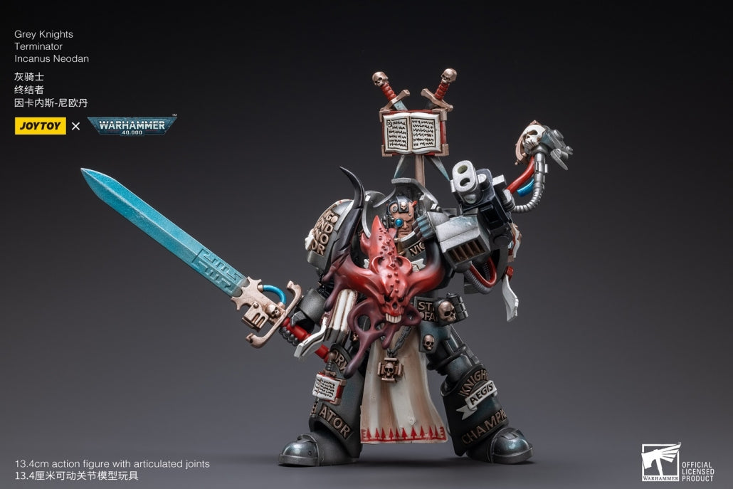 Warhammer 40K Grey Knights Terminator Incanus Neodan 1/18 Scale Figure