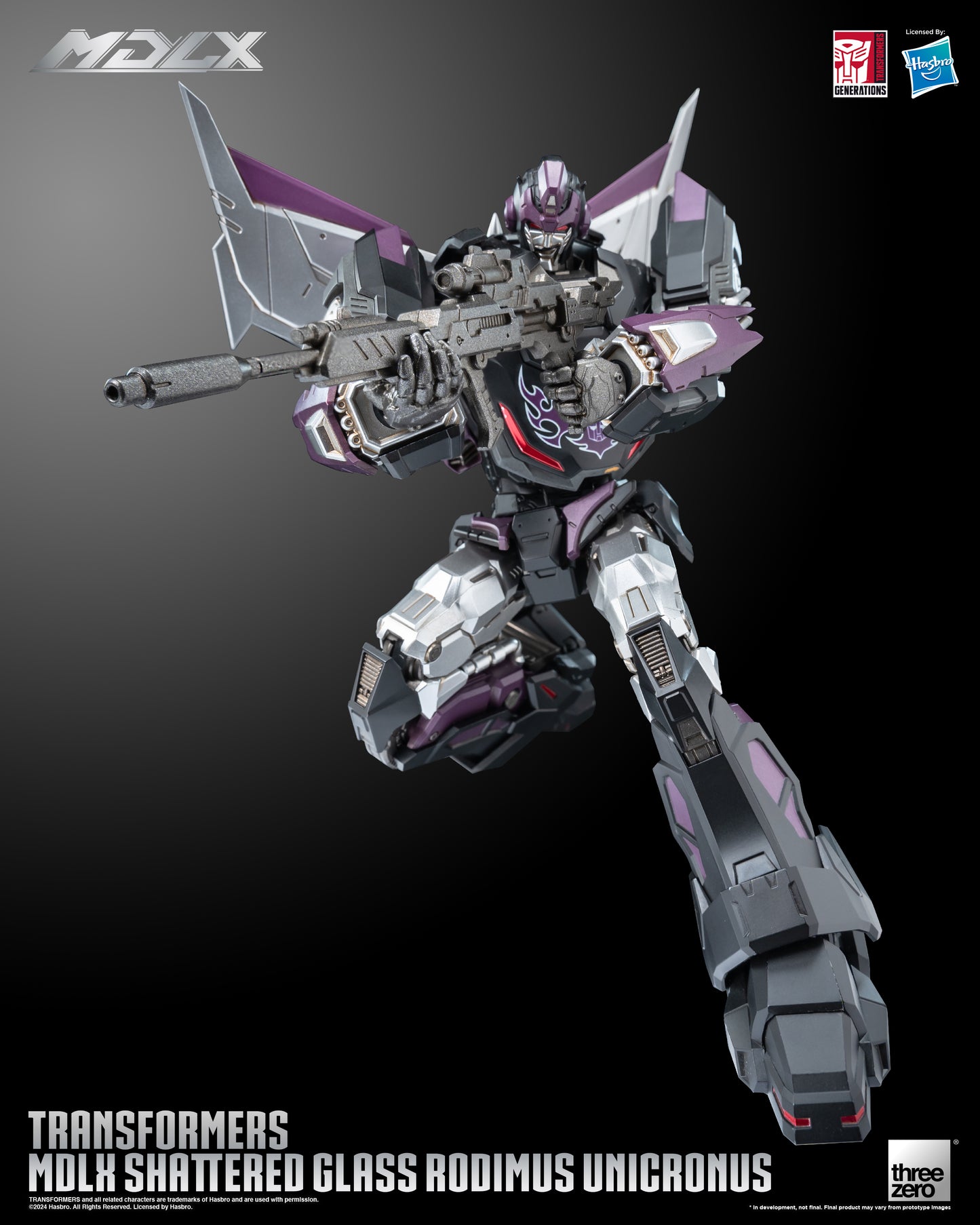 [Pre-order]Threezero - 3Z0717 - Transformers MDLX Shattered Glass Rodimus Unicronus