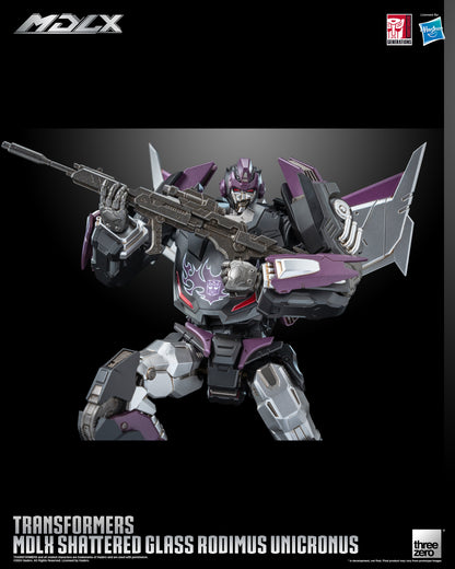 [Pre-order]Threezero - 3Z0717 - Transformers MDLX Shattered Glass Rodimus Unicronus