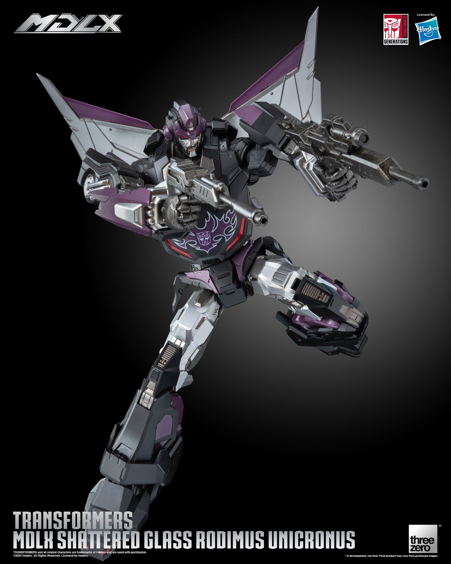 [Pre-order]Threezero - 3Z0717 - Transformers MDLX Shattered Glass Rodimus Unicronus