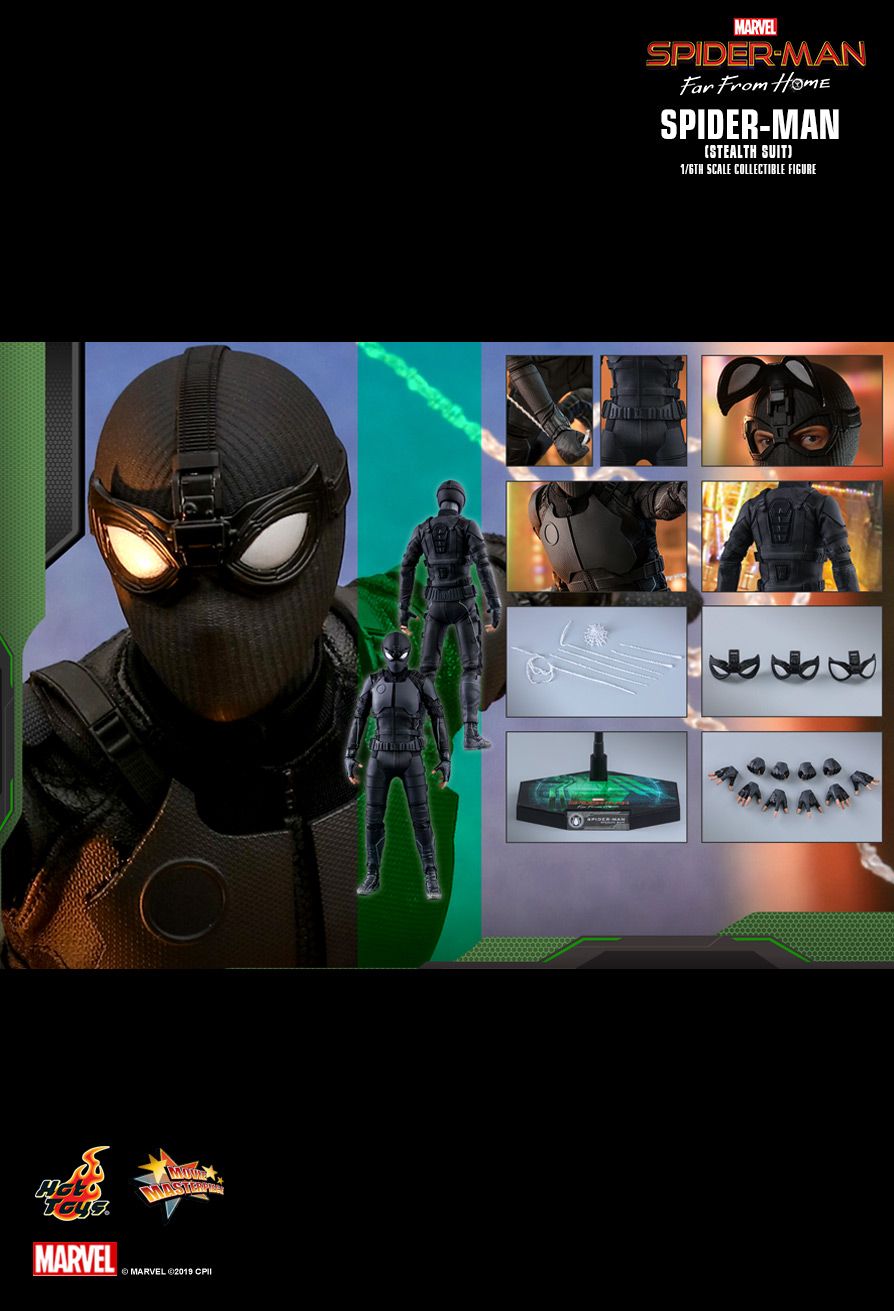 Hot Toys - MMS540 - Spider-Man: Far From Home - Spider-Man (Stealth Suit)