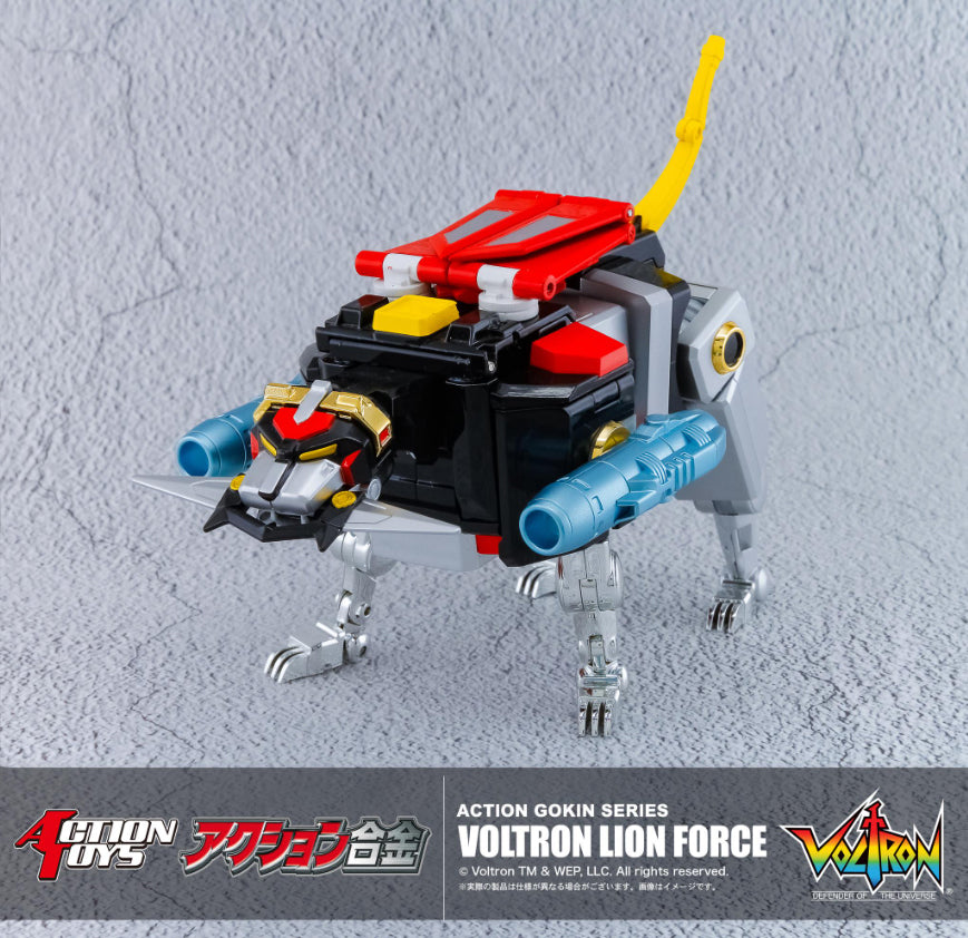 [Pre-order]Action Toys - Action Gokin Series - Voltron Lion Force