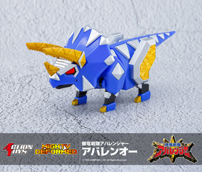 [Pre-order]Action Toys - MIGHTY DEFORMED - Bakuryuu Sentai Abaranger - Bakuryuu Sentai ABARANGER AbarenOh