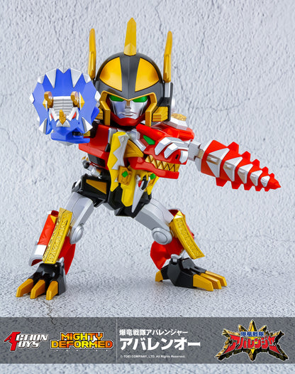 [Pre-order]Action Toys - MIGHTY DEFORMED - Bakuryuu Sentai Abaranger - Bakuryuu Sentai ABARANGER AbarenOh