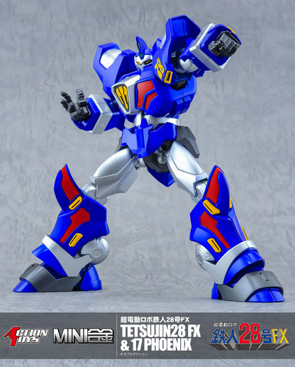 [Pre-order]Action Toys - Mighty Deformed Action Figure - Tetsujin 28 FX & Phoenix