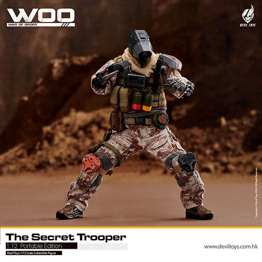 [Pre-order]Devil Toys - Secret Trooper (Sand Viper) 1:12 Collectible Figures