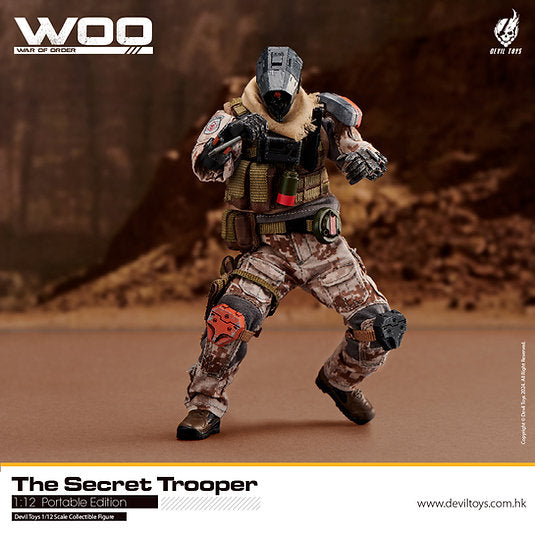 [Pre-order]Devil Toys - Secret Trooper (Sand Viper) 1:12 Collectible Figures