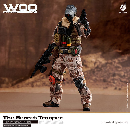 [Pre-order]Devil Toys - Secret Trooper (Sand Viper) 1:12 Collectible Figures