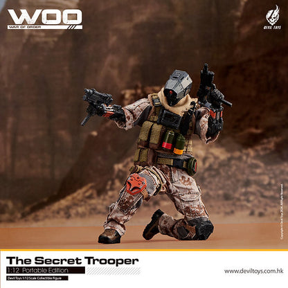 [Pre-order]Devil Toys - Secret Trooper (Sand Viper) 1:12 Collectible Figures