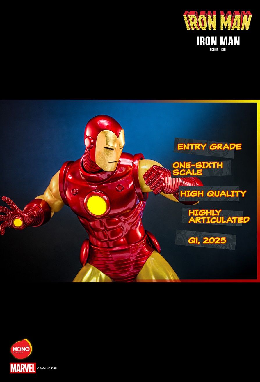 [Pre-order]Hot Toys x HONŌ STUDIO - HS05 - Iron Man