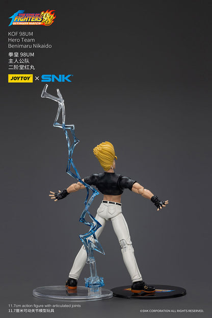 [Pre-order]Joytoy SNK - KOF 98UM - Hero Team - 1/18 Scale Benimaru Nikaido