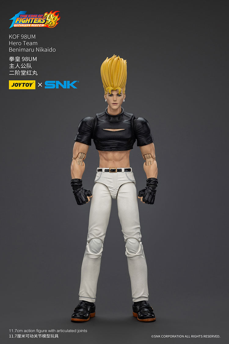 [Pre-order]Joytoy SNK - KOF 98UM - Hero Team - 1/18 Scale Benimaru Nikaido