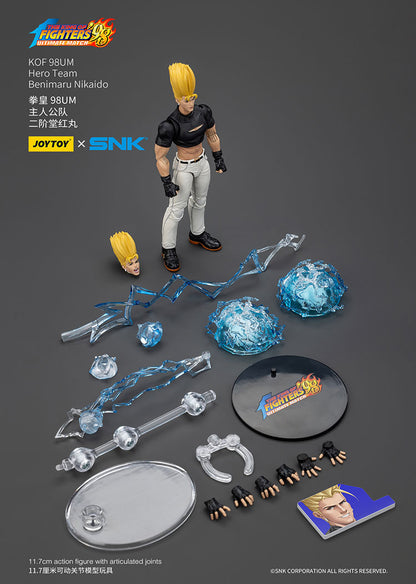 [Pre-order]Joytoy SNK - KOF 98UM - Hero Team - 1/18 Scale Benimaru Nikaido