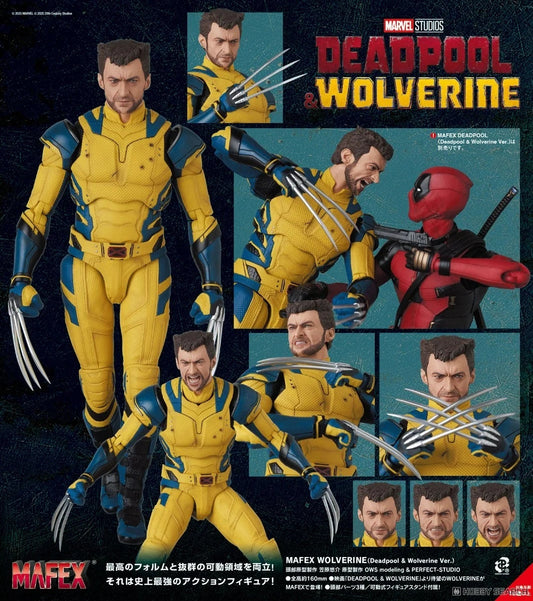 [Pre-order]MEDICOM TOY - MAFEX WOLVERINE (Deadpool ＆ Wolverine Ver.)