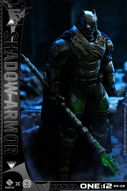 [Pre-order]Present Toys X Power Toys 1/12 Scale Action Figure - SS-03 Shadow Armor(Battle-Damaged Edition)