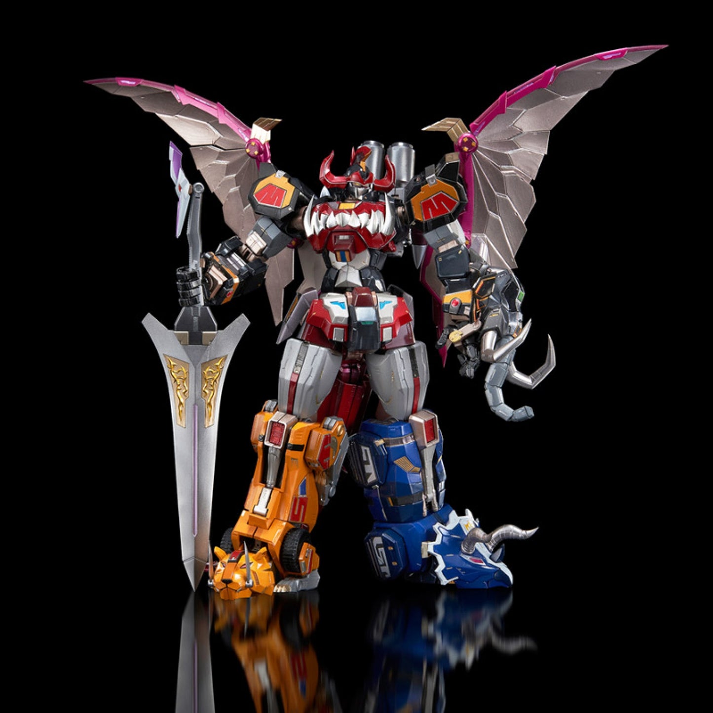 [Pre-order]Sentinel Toys - Flame Toys [GO! KARA KURI Combine] Dino Megazord (Reissue)