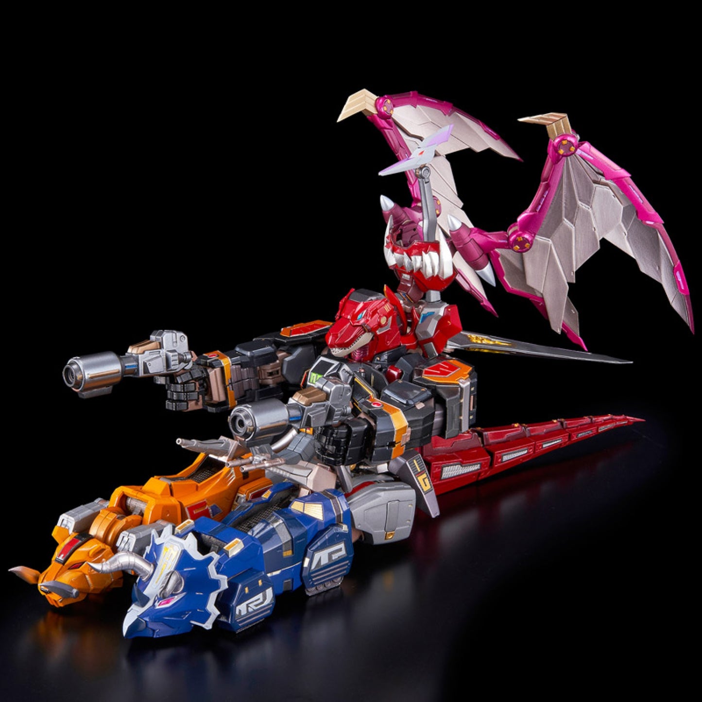 [Pre-order]Sentinel Toys - Flame Toys [GO! KARA KURI Combine] Dino Megazord (Reissue)