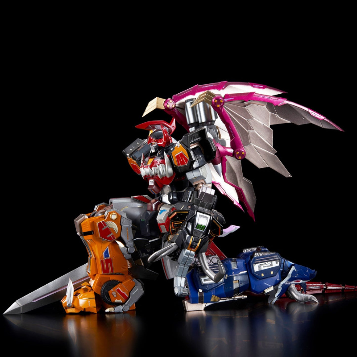 [Pre-order]Sentinel Toys - Flame Toys [GO! KARA KURI Combine] Dino Megazord (Reissue)
