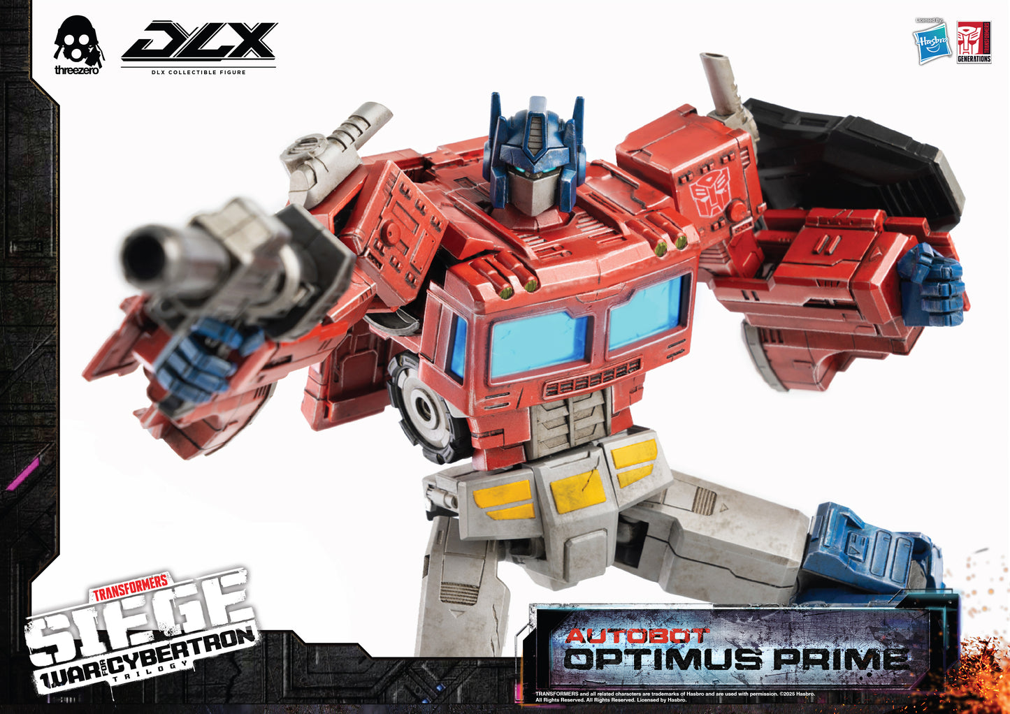 [Pre-order]Threezero -  3Z0202 - Transformers: War for Cybertron Trilogy - DLX Optimus Prime