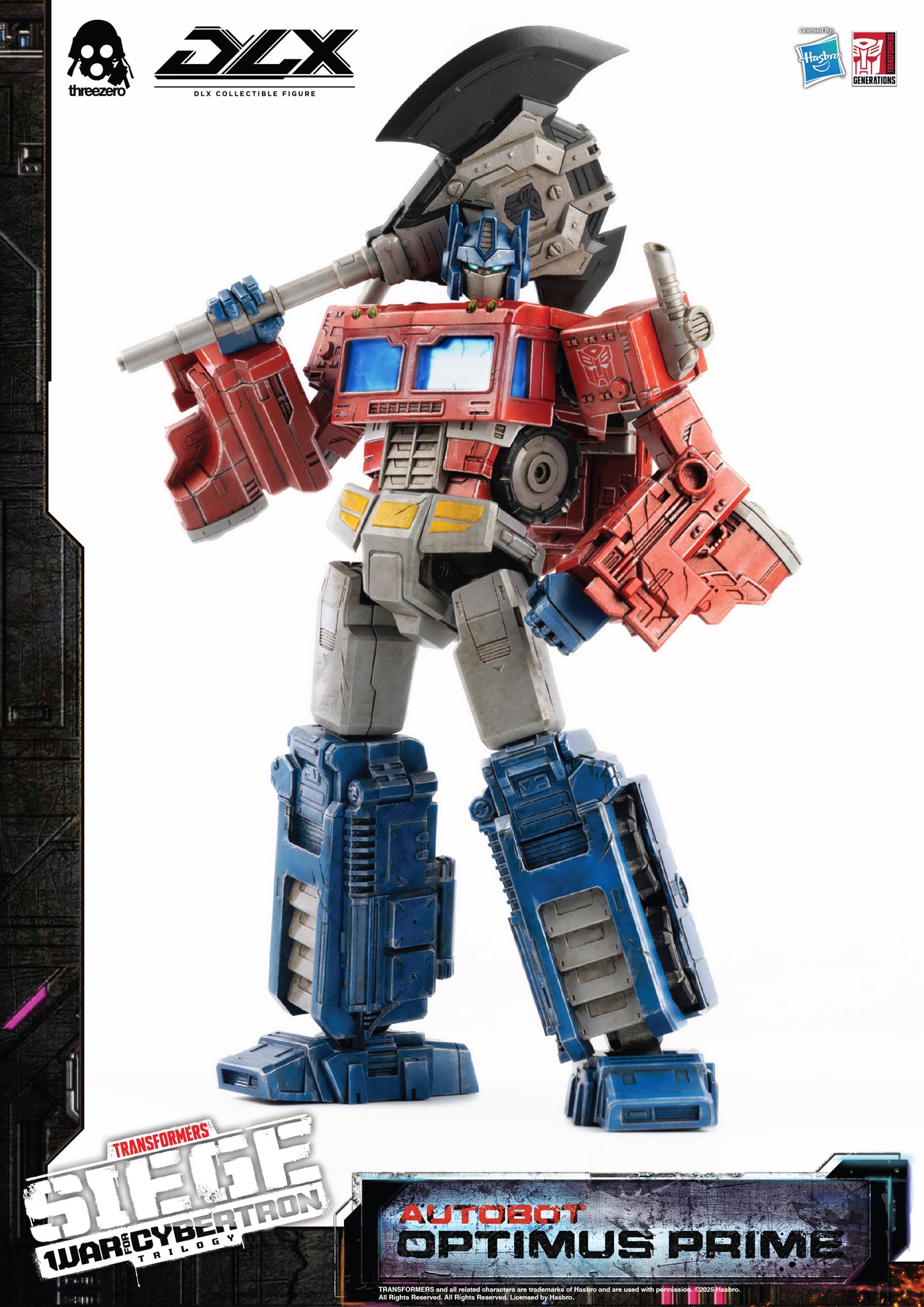 [Pre-order]Threezero -  3Z0202 - Transformers: War for Cybertron Trilogy - DLX Optimus Prime