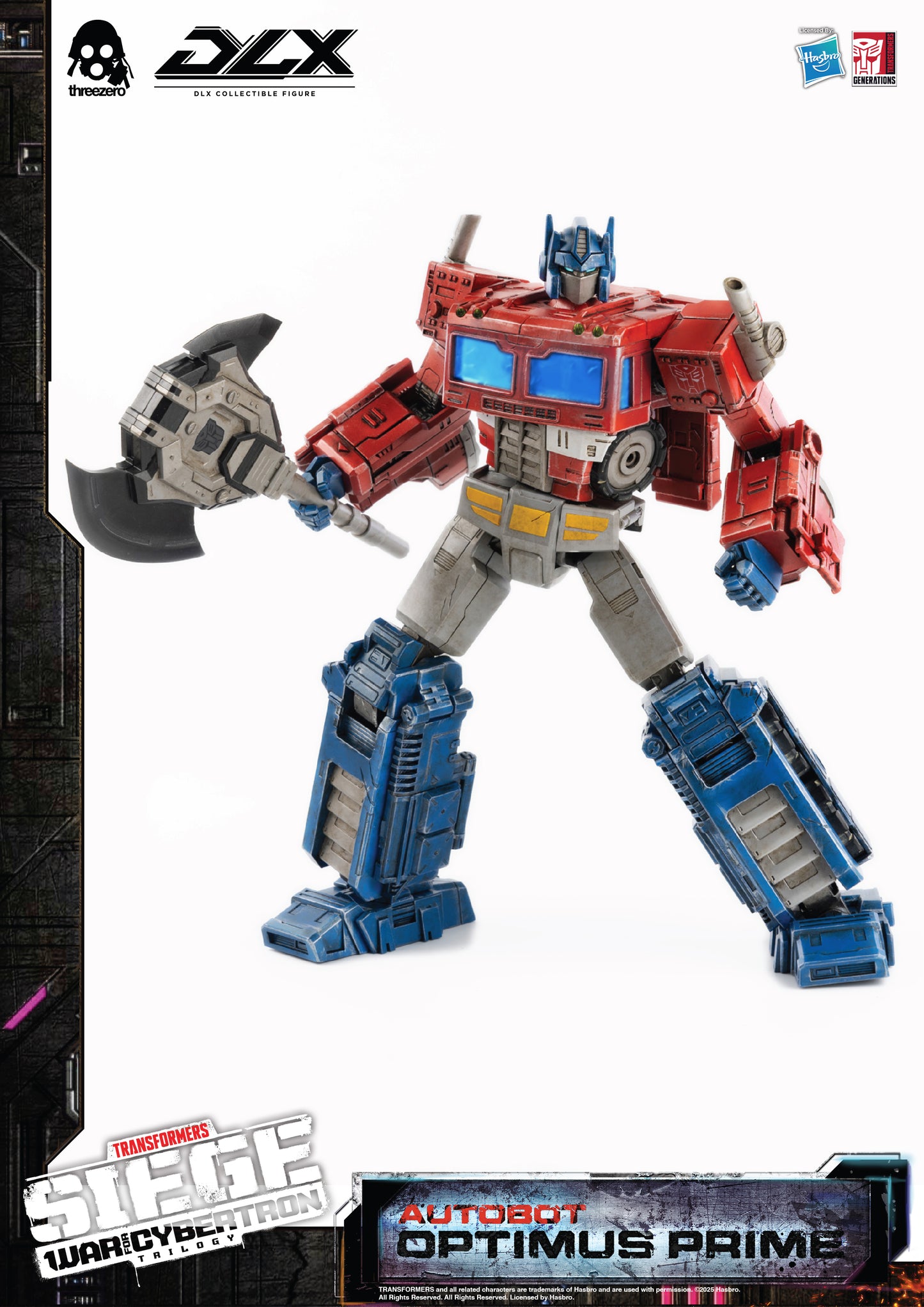 [Pre-order]Threezero -  3Z0202 - Transformers: War for Cybertron Trilogy - DLX Optimus Prime