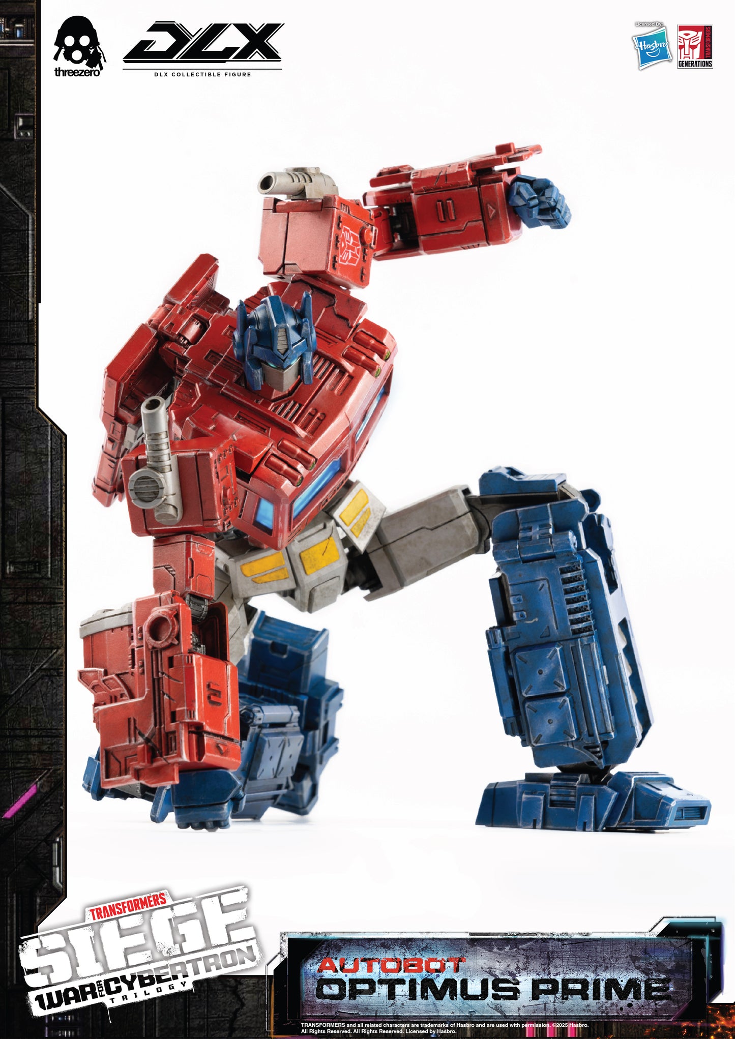 [Pre-order]Threezero -  3Z0202 - Transformers: War for Cybertron Trilogy - DLX Optimus Prime