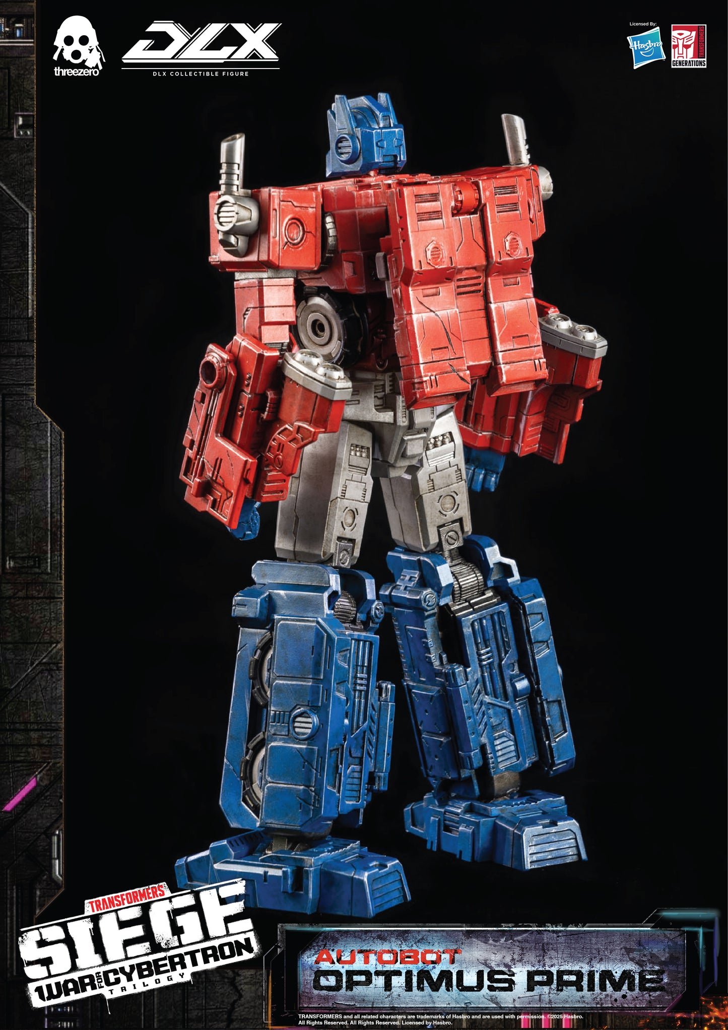 [Pre-order]Threezero -  3Z0202 - Transformers: War for Cybertron Trilogy - DLX Optimus Prime