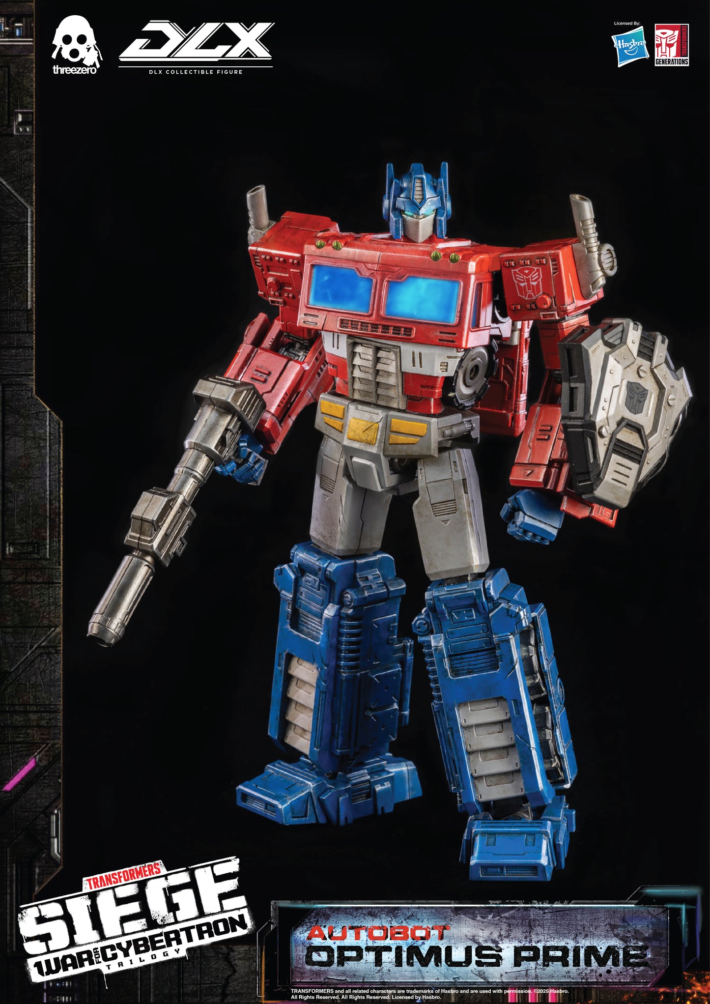 [Pre-order]Threezero -  3Z0202 - Transformers: War for Cybertron Trilogy - DLX Optimus Prime