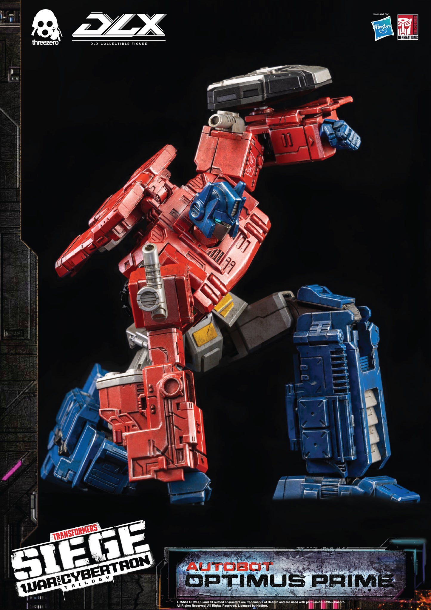 [Pre-order]Threezero -  3Z0202 - Transformers: War for Cybertron Trilogy - DLX Optimus Prime