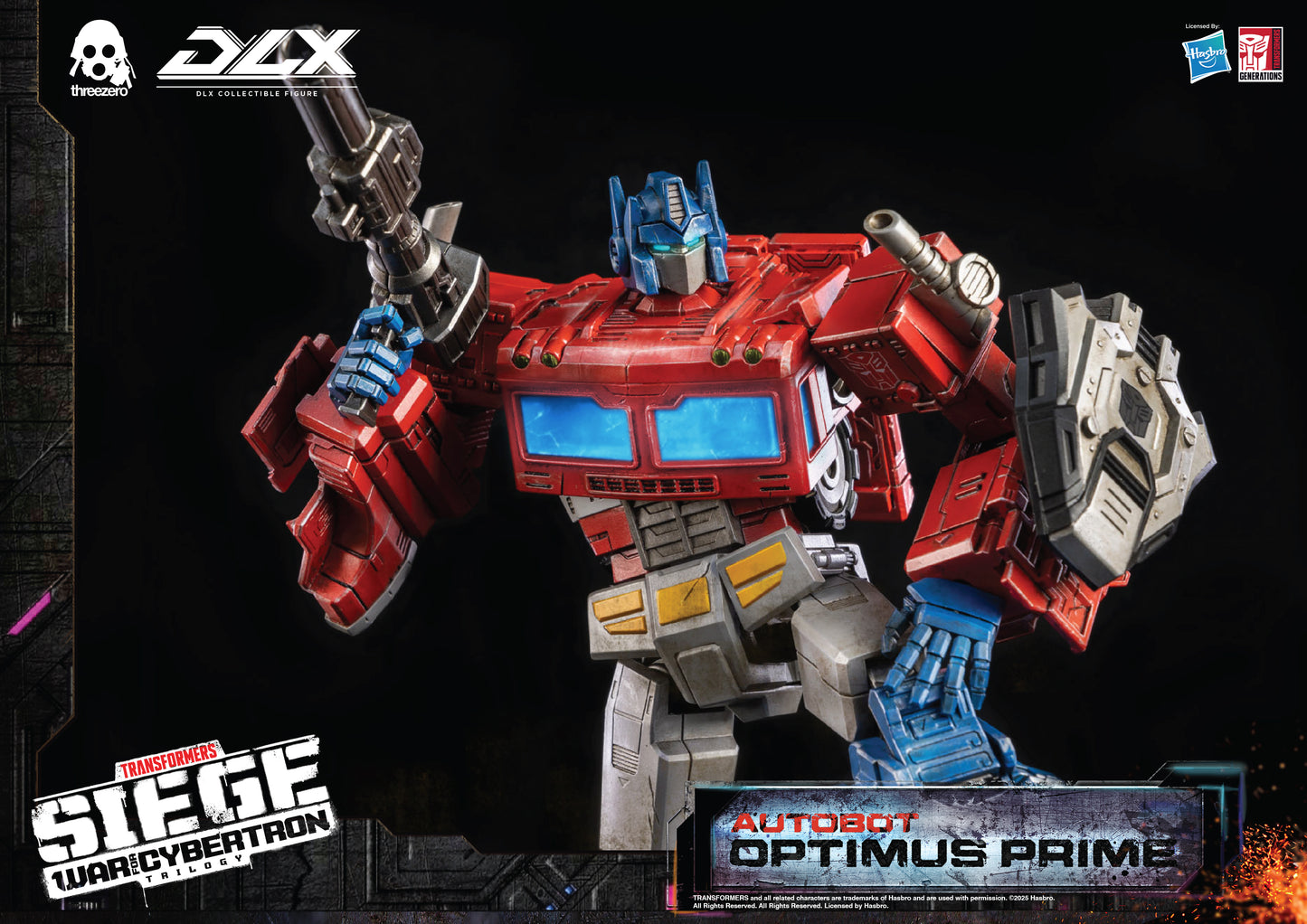 [Pre-order]Threezero -  3Z0202 - Transformers: War for Cybertron Trilogy - DLX Optimus Prime