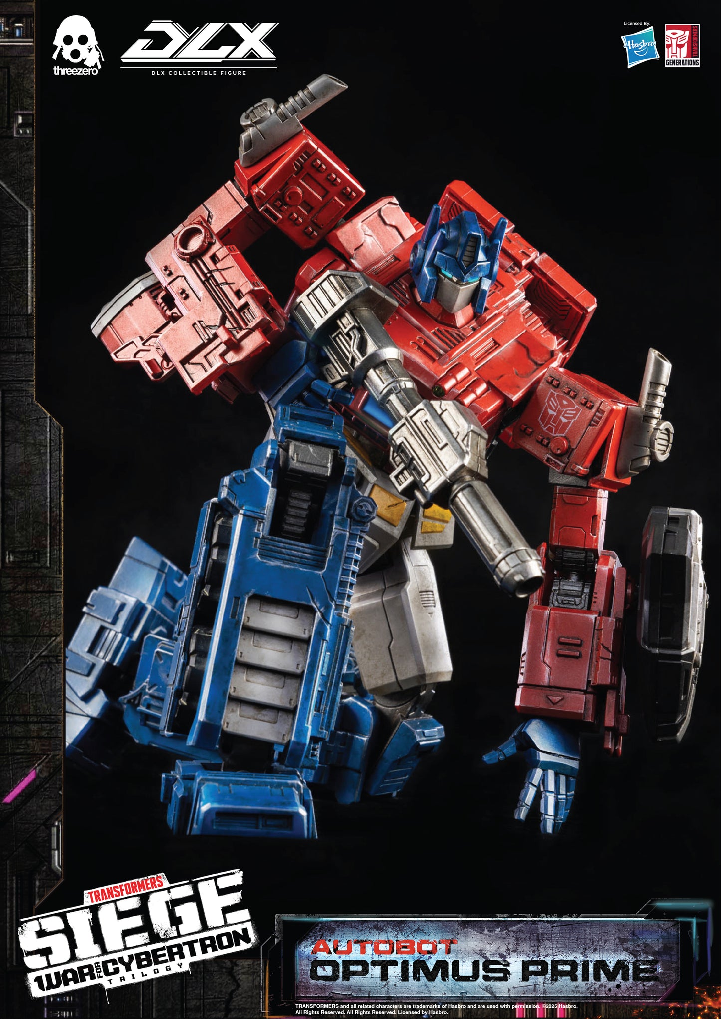 [Pre-order]Threezero -  3Z0202 - Transformers: War for Cybertron Trilogy - DLX Optimus Prime