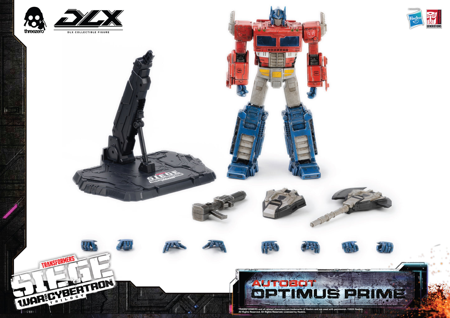 [Pre-order]Threezero -  3Z0202 - Transformers: War for Cybertron Trilogy - DLX Optimus Prime