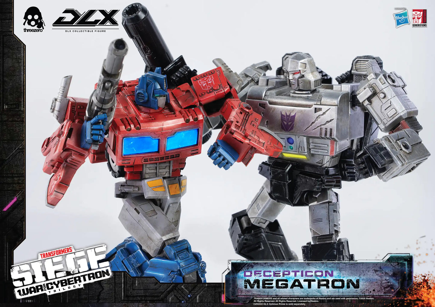 [Pre-order]Threezero -  3Z0203 - Transformers: War for Cybertron Trilogy - DLX Megatron