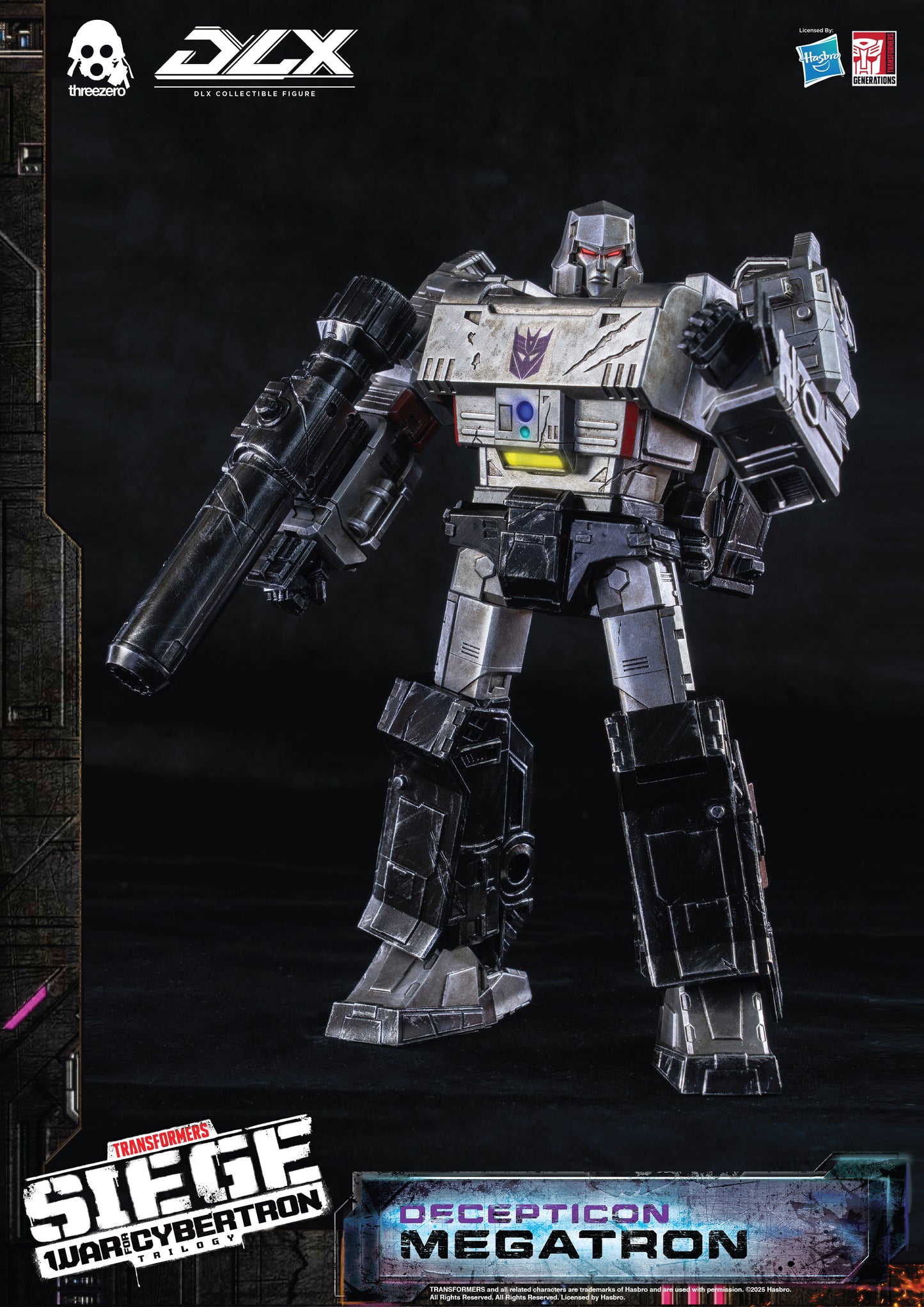 [Pre-order]Threezero -  3Z0203 - Transformers: War for Cybertron Trilogy - DLX Megatron