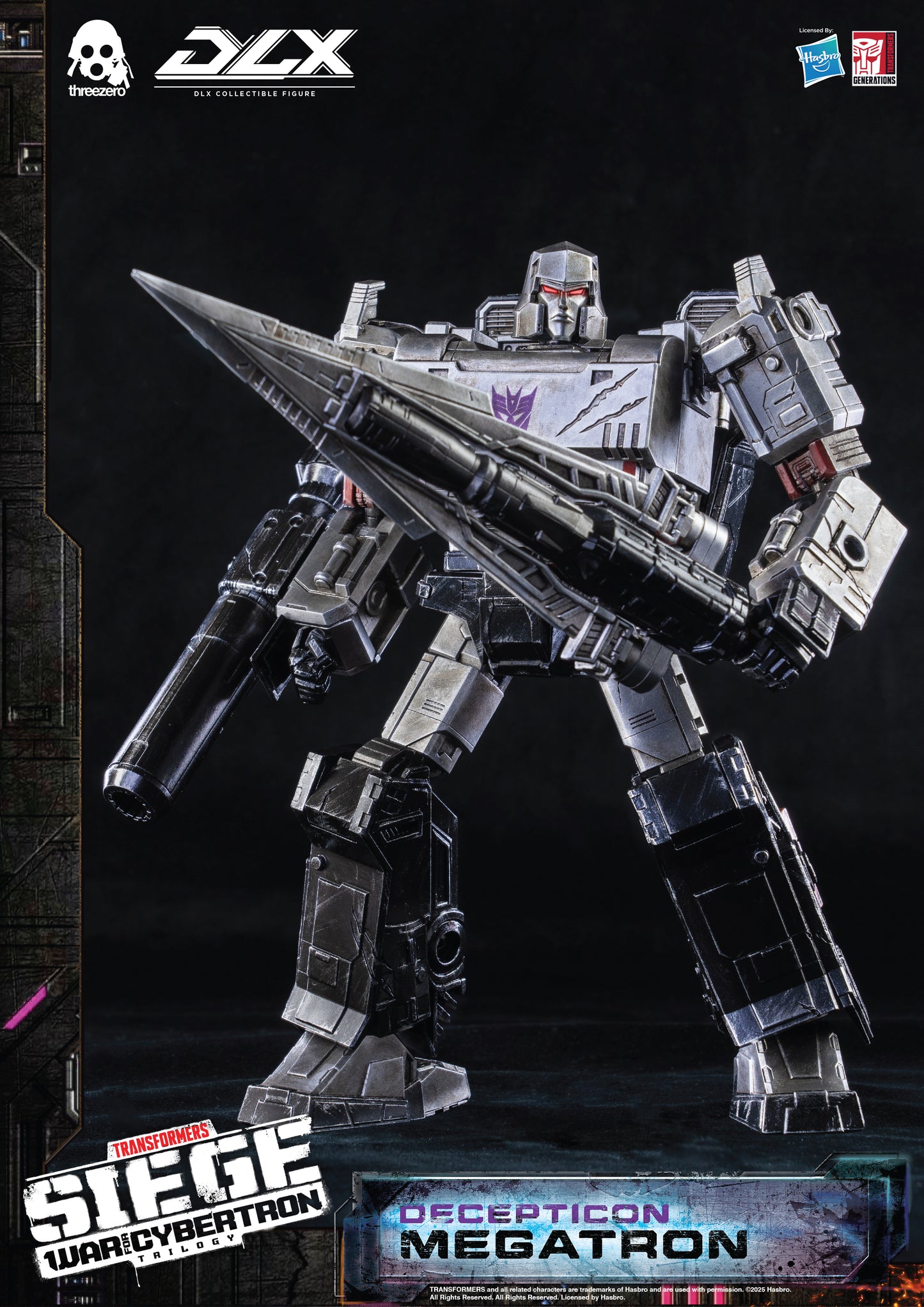 [Pre-order]Threezero -  3Z0203 - Transformers: War for Cybertron Trilogy - DLX Megatron