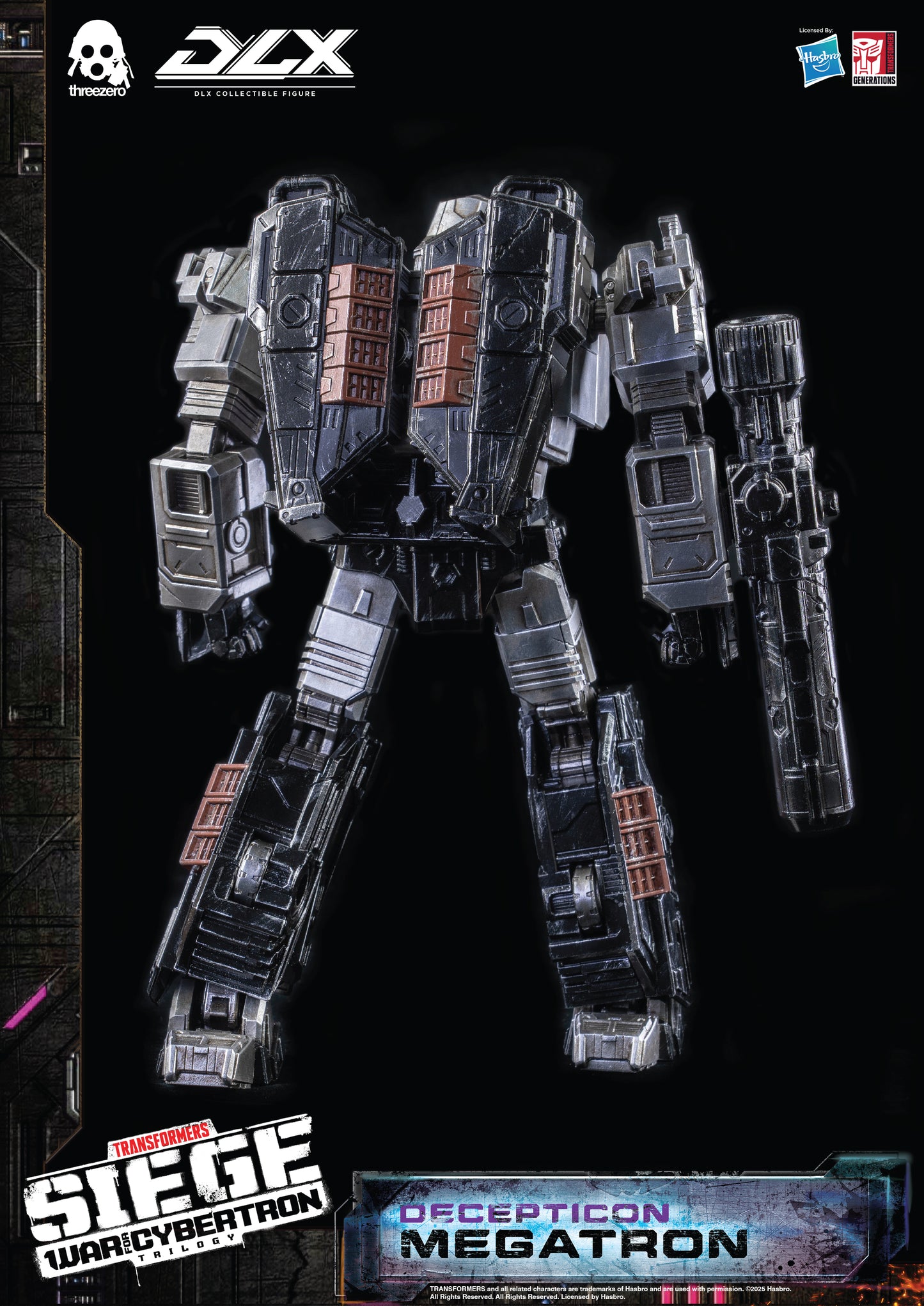 [Pre-order]Threezero -  3Z0203 - Transformers: War for Cybertron Trilogy - DLX Megatron