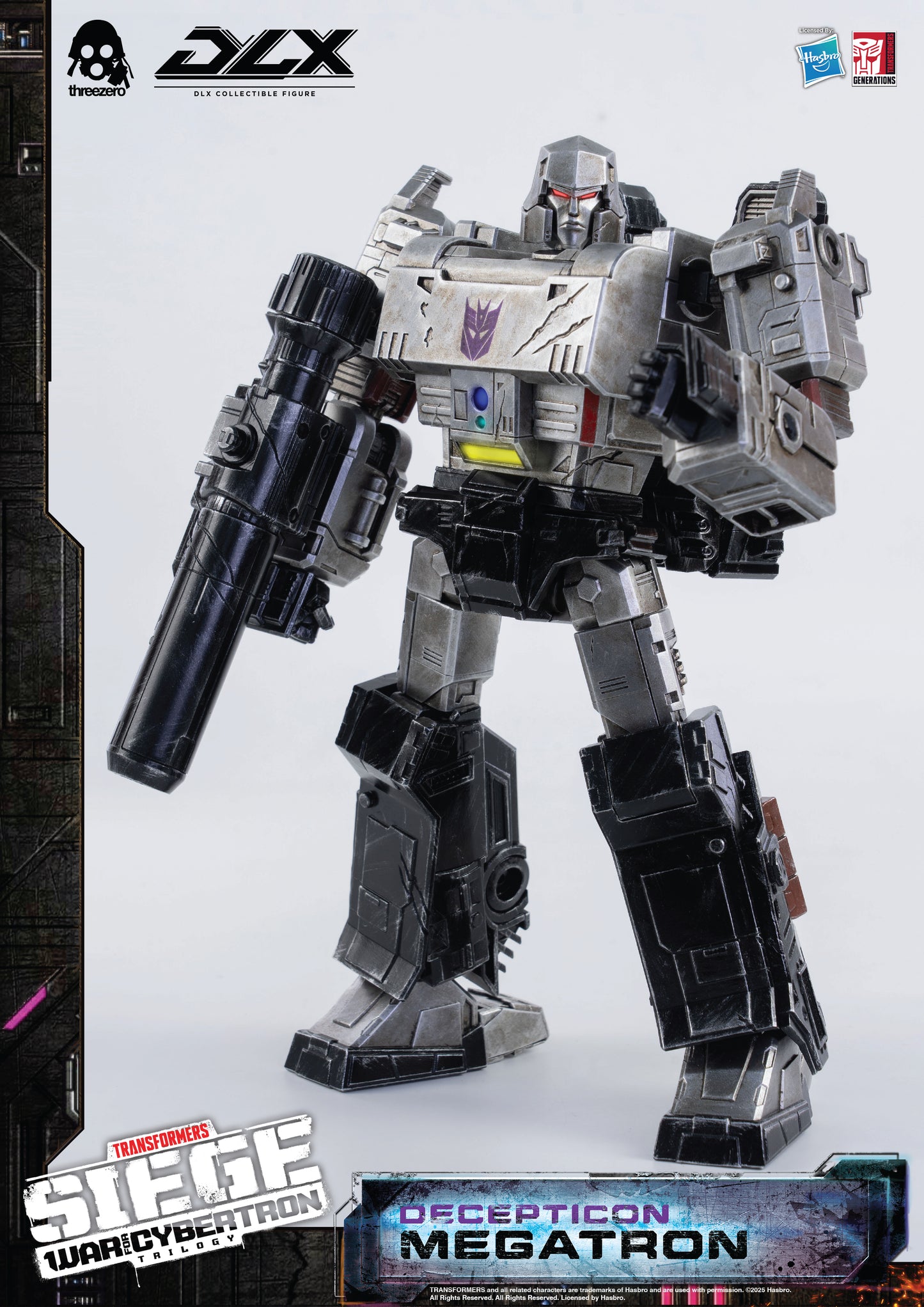 [Pre-order]Threezero -  3Z0203 - Transformers: War for Cybertron Trilogy - DLX Megatron