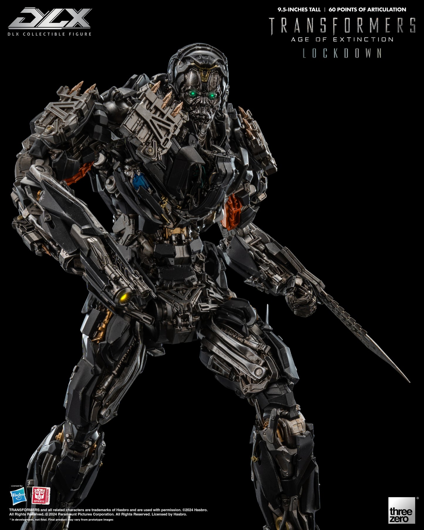 [Pre-order]Threezero -  3Z0471 - Transformers: Age of Extinction - DLX Lockdown