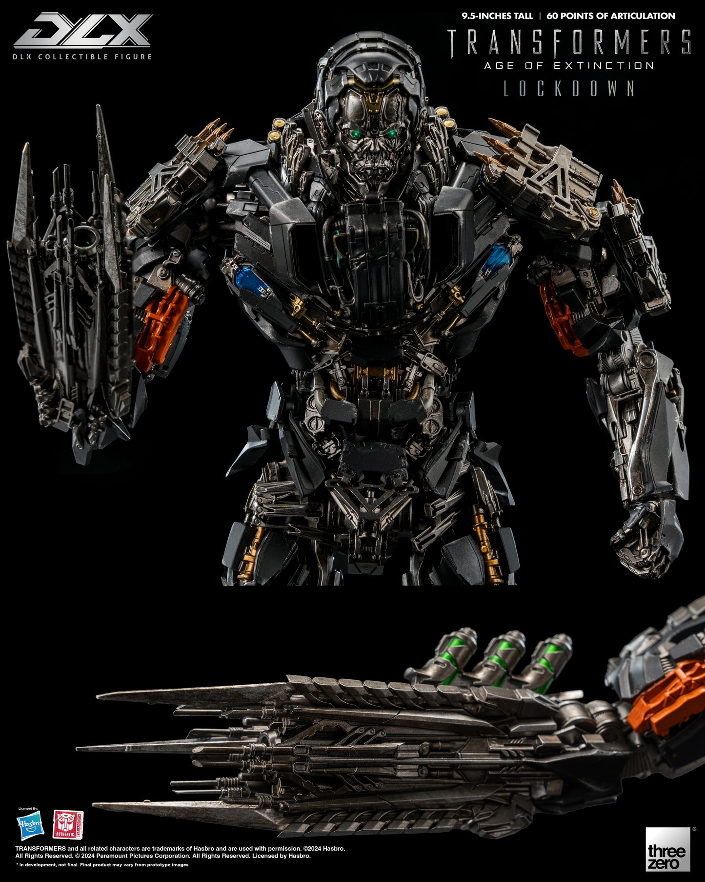 [Pre-order]Threezero -  3Z0471 - Transformers: Age of Extinction - DLX Lockdown