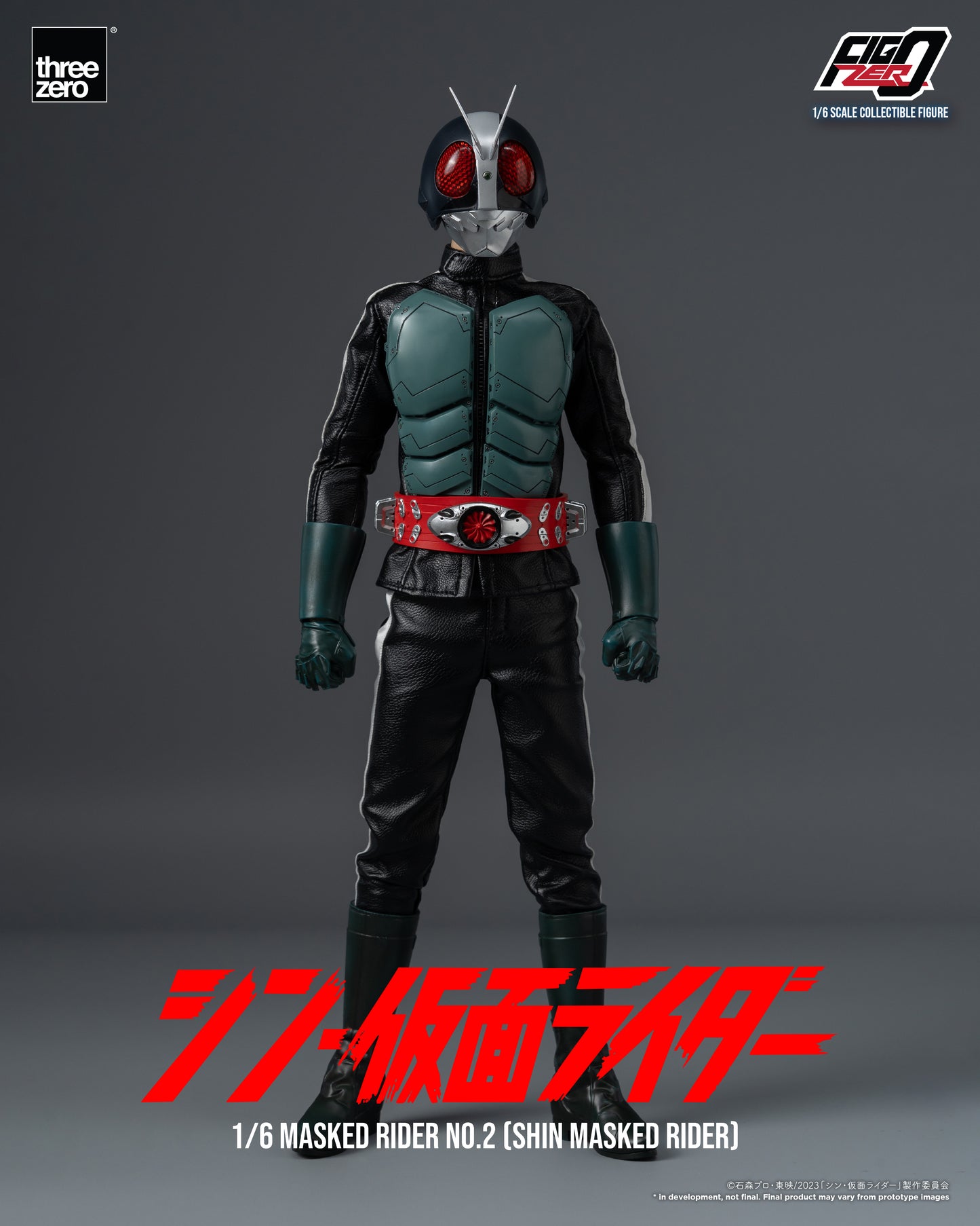 [Pre-order]Threezero - 3Z0488 - Shin Masked Rider - FigZero 1/6 Masked Rider No.2 (Shin Masked Rider)