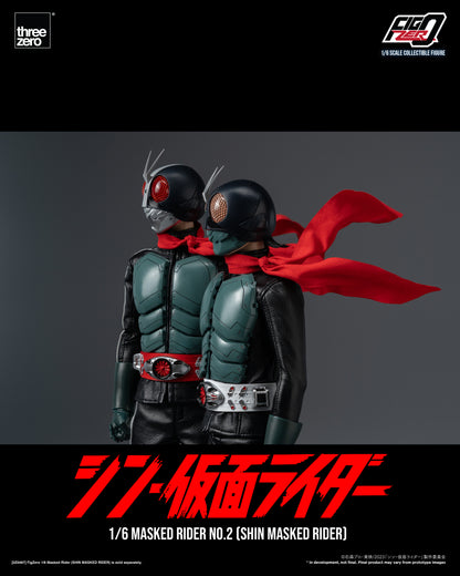 [Pre-order]Threezero - 3Z0488 - Shin Masked Rider - FigZero 1/6 Masked Rider No.2 (Shin Masked Rider)