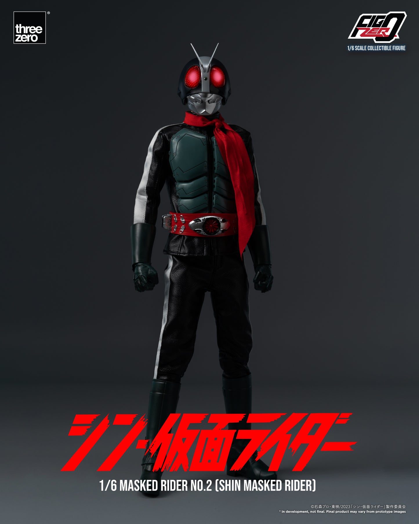 [Pre-order]Threezero - 3Z0488 - Shin Masked Rider - FigZero 1/6 Masked Rider No.2 (Shin Masked Rider)