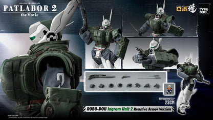 [Pre-order]Threezero - 3Z0211 - Patlabor 2: The Movie - ROBO-DOU Ingram Unit 1 Reactive Armor Version